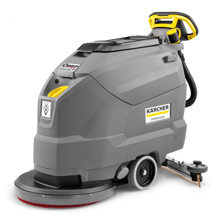 Opein | Alquiler y venta de fregadora (persona de pie en máquina) 50cm y batería de 24v en Canarias, Madrid y Marruecos.