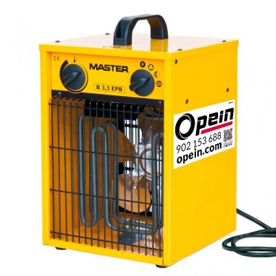 Opein | Alquiler y venta de cañón de calor / generador de aire caliente 230v en Canarias, Madrid y Marruecos.