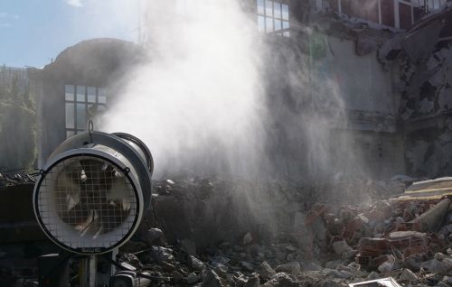 Nebulizadores o cañones de agua