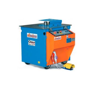 Opein | Alquiler y venta de cizalladora-dobladora eléctrica para ferralla 25-35mm 400v en Canarias, Madrid y Marruecos.