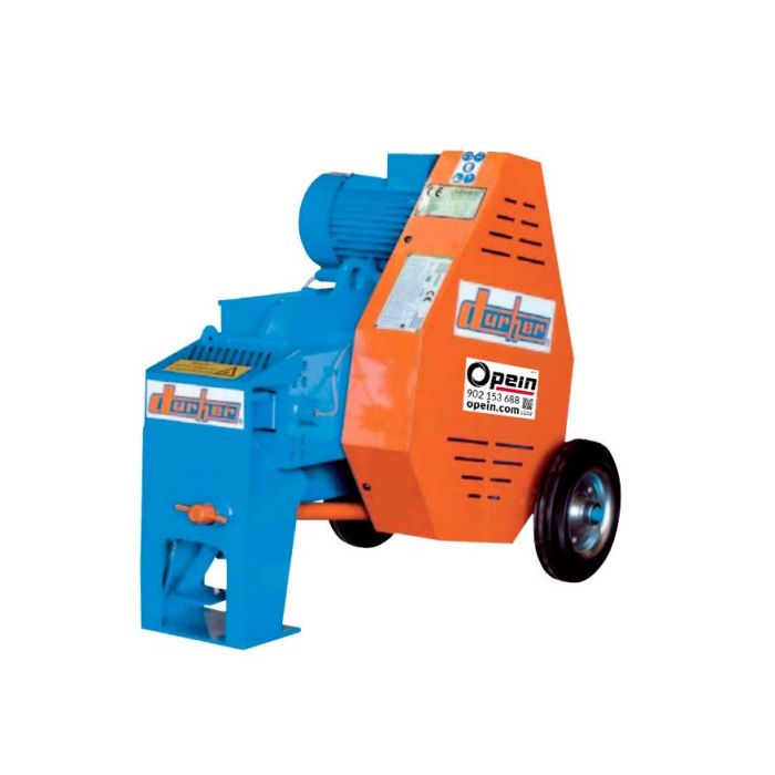 Opein | Alquiler y venta de cizalladora eléctrica para ferralla 25mm 400v en Canarias, Madrid y Marruecos.