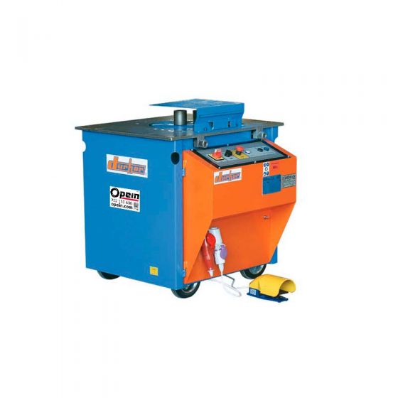 Opein | Alquiler y venta de dobladora eléctrica para ferralla 32mm 400v en Canarias, Madrid y Marruecos.