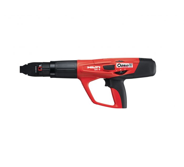 Opein | Alquiler y venta de clavadora de fijación a pólvora automática Hilti en Canarias, Madrid y Marruecos.