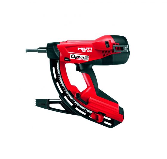 Opein | Alquiler y venta de clavadora de fijación a gas Hilti en Canarias, Madrid y Marruecos.