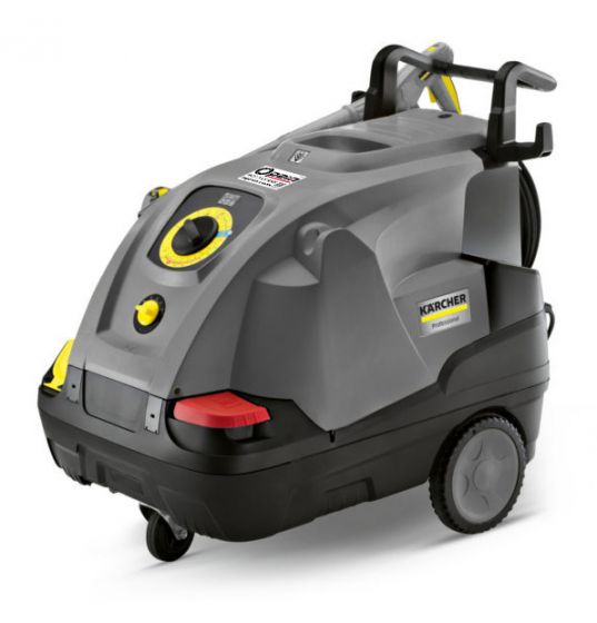 Opein | Alquiler y venta de hidrolimpiadora eléctrica de agua caliente Karcher, alta presión 160 Bar, caudal 700 litros y 400v en Canarias, Madrid y Marruecos.