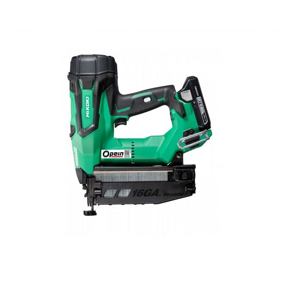 Opein | Alquiler y venta de clavadora de fijación a batería Hikoki 18v 25-65mm en Canarias, Madrid y Marruecos.