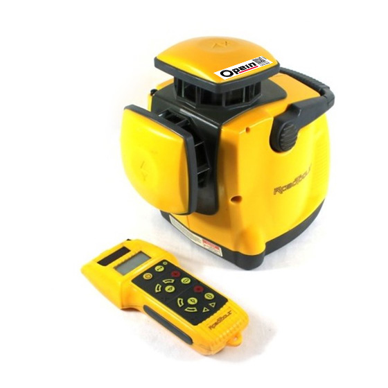 Opein | Alquiler y venta de nivel láser rotativo autonivelante Robotoolz 300m en Canarias, Madrid y Marruecos.