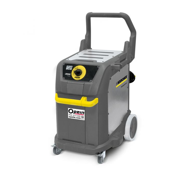 Opein | Alquiler y venta de limpiadora - aspiradora profesional (vaporeta) Karcher Star Max, 6bar, 3kw y 230v en Canarias, Madrid y Marruecos.