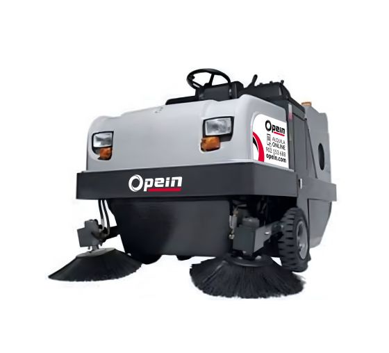Opein | Alquiler y venta de barredora (persona sentada en máquina), diésel, 1,2m en Canarias, Madrid y Marruecos.