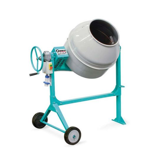 Opein | Alquiler y venta de hormigonera profesional eléctrica 190 litros en Canarias, Madrid y Marruecos.