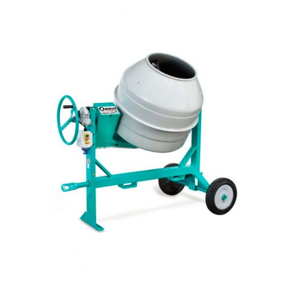 Opein | Alquiler y venta de hormigonera profesional eléctrica 250 litros en Canarias, Madrid y Marruecos.