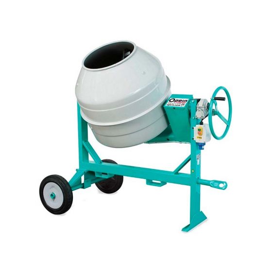 Opein | Alquiler y venta de hormigonera profesional eléctrica 350 litros en Canarias, Madrid y Marruecos.