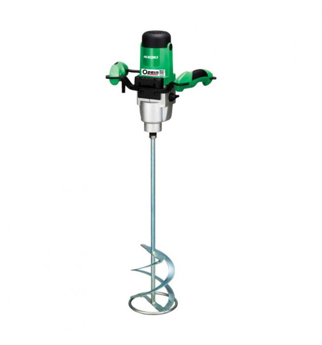 Opein | Alquiler y venta de mezclador de mortero profesional Hikoki 150-600rpm hasta 160mm y 2 velocidades en Canarias, Madrid y Marruecos.