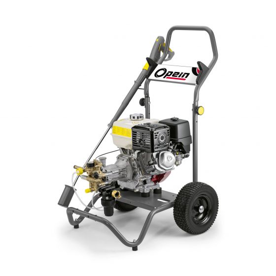 Opein | Alquiler y venta de hidrolimpiadora alta presión fría 230 bar gasolina en Canarias, Madrid y Marruecos.