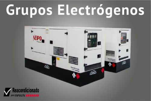 Venta Segunda Mano de Grupos Electrógenos Reacondicionados