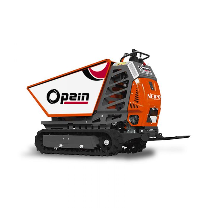 Opein | Alquiler y venta de minidumper orugas Neipo 500kg de carga en Canarias, Madrid y Marruecos.