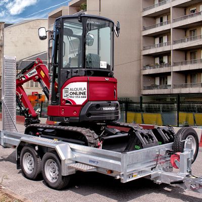 Opein | Alquiler y venta de mini-excavadora Yanmar VIO 2,6T STV en Canarias, Madrid y Marruecos.