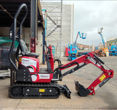 Opein | Alquiler y venta de micro-excavadora Yanmar SV08 1T STV en Canarias, Madrid y Marruecos.