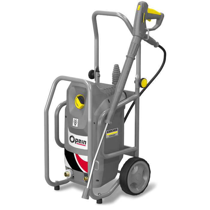 Opein | Alquiler y venta de hidrolimpiadora alta presión Karcher, 140 Bar, caudal 600 litros /hora en Canarias, Madrid.