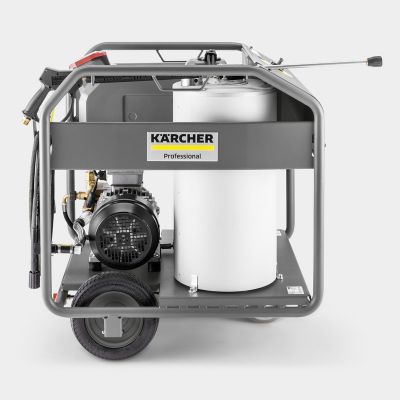 Opein | Alquiler y venta de hidrolimpiadora de agua caliente Karcher, alta presión 200 Bar, caudal 900 litros y 400v en Canarias, Madrid y Marruecos.