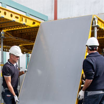 Opein | Alquiler, venta y montaje de sistemas de encofrado Dokadek en Canarias, Madrid y Marruecos.