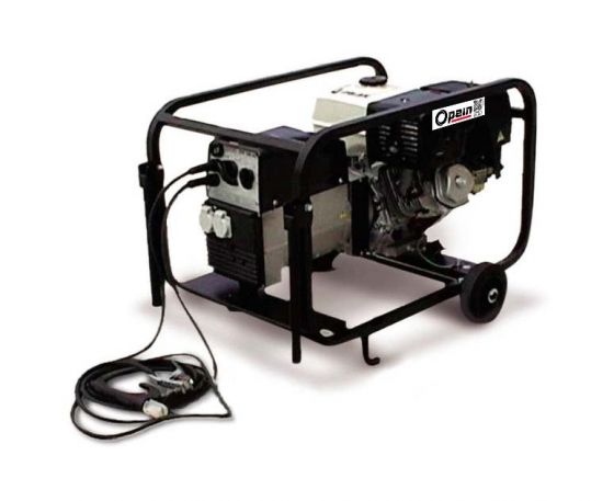 Opein | Alquiler y venta de motosoldadora 200a 4mm motor gasolina Honda en Canarias, Madrid y Marruecos.