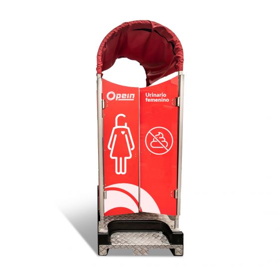 Opein | Alquiler y venta de urinario femenino portátil en Canarias y Madrid con la mejor calidad precio.
